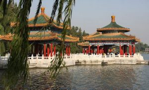 Китай, парк, природа